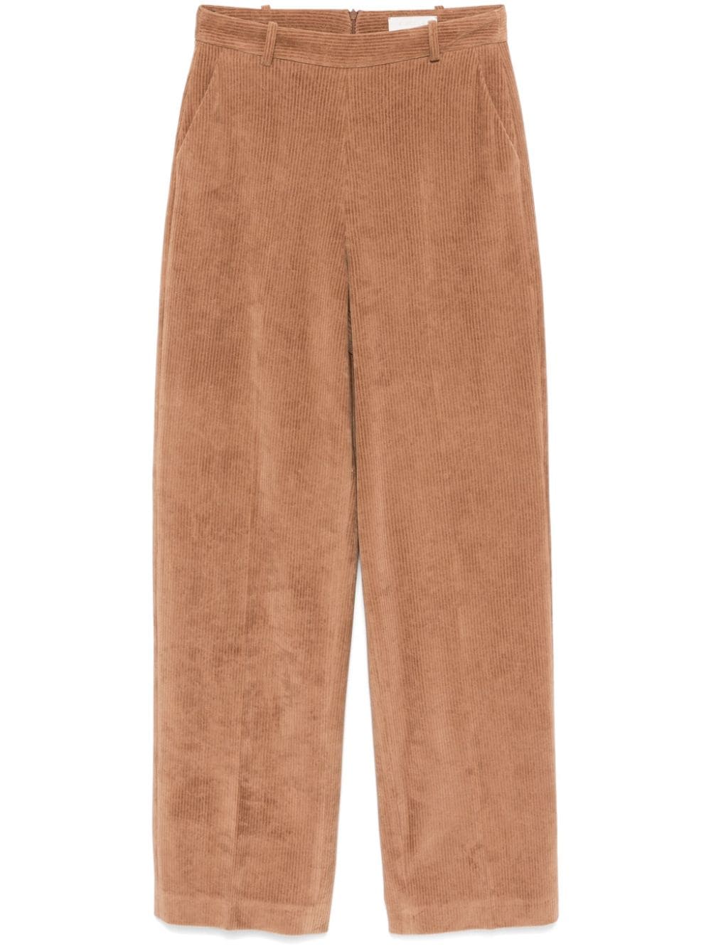 Shop Circolo 1901 Corduroy Trousers In Brown