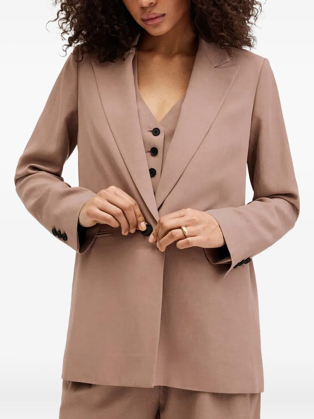 AllSaints button-fastening blazer | Blazers | Image 2
