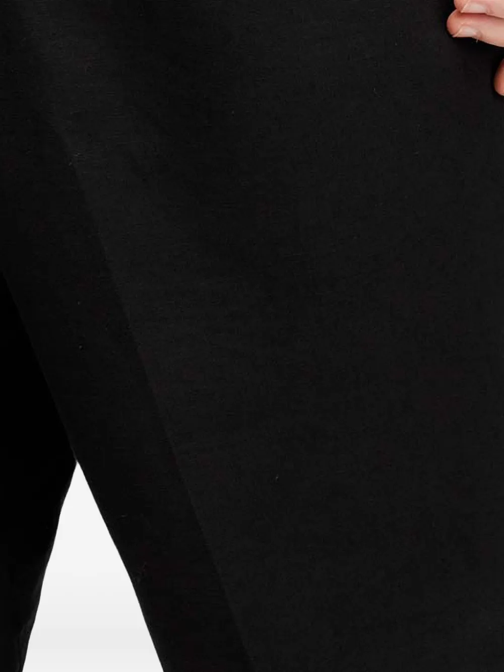 AllSaints Shorts met geplooide voorkant Zwart