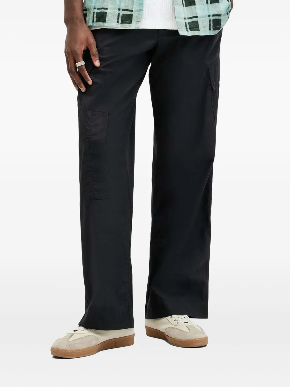 AllSaints cargo-pocket trousers | Blue | Image 1