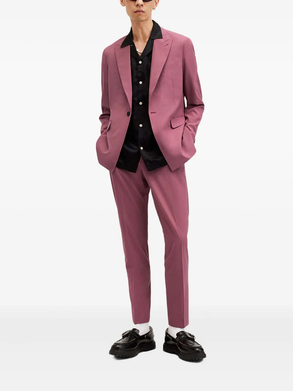 AllSaints flat-front trousers | Tailored Pants | Image 2
