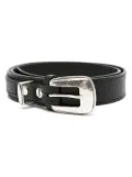 LEMAIRE leather belt - Black