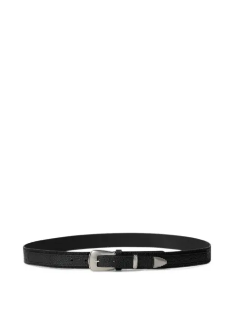 LEMAIRE ceinture en cuir d'inspiration western
