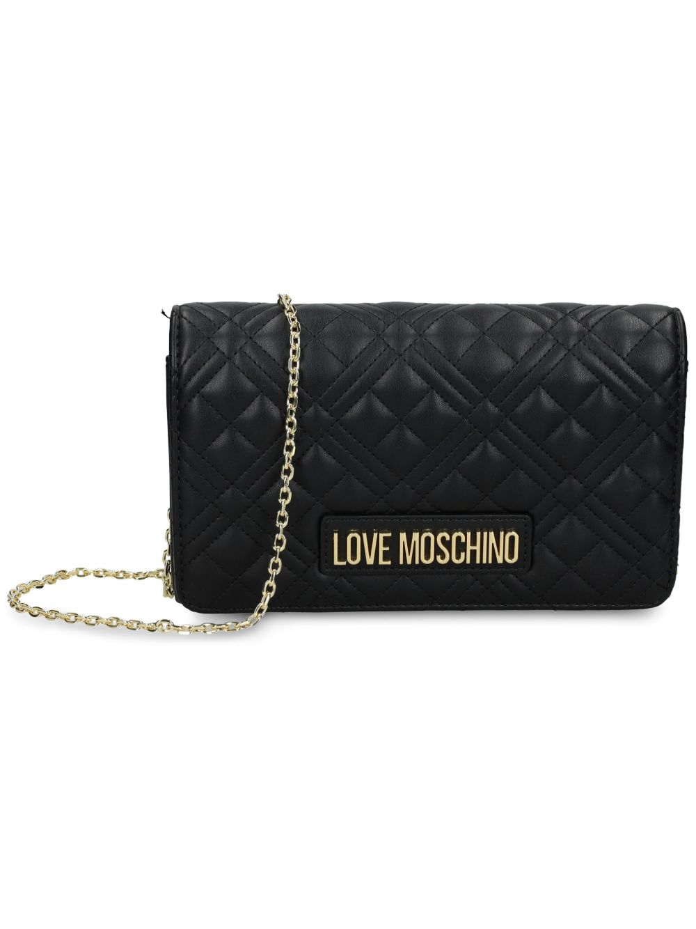 LOVE MOSCHINO LOGO斜挎包 