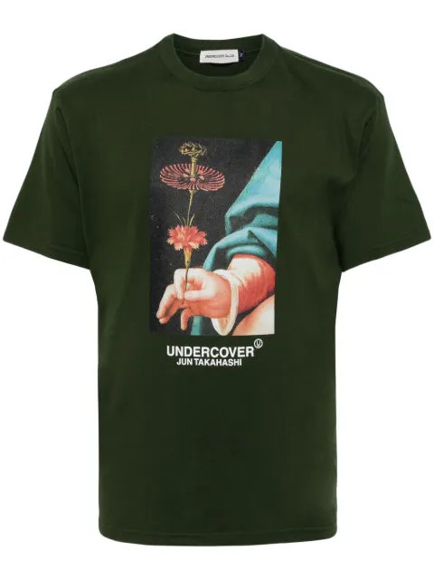 Undercover playera con estampado gráfico