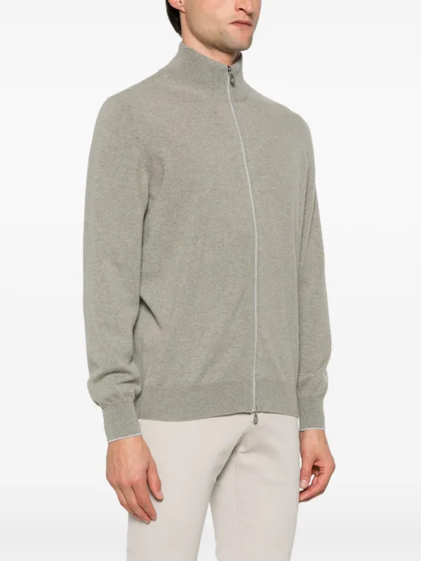 Brunello Cucinelli カシミア カーディガン | グリーン | FARFETCH JP