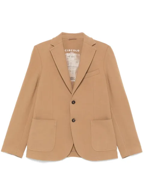 Circolo 1901 blazer à fini feutré