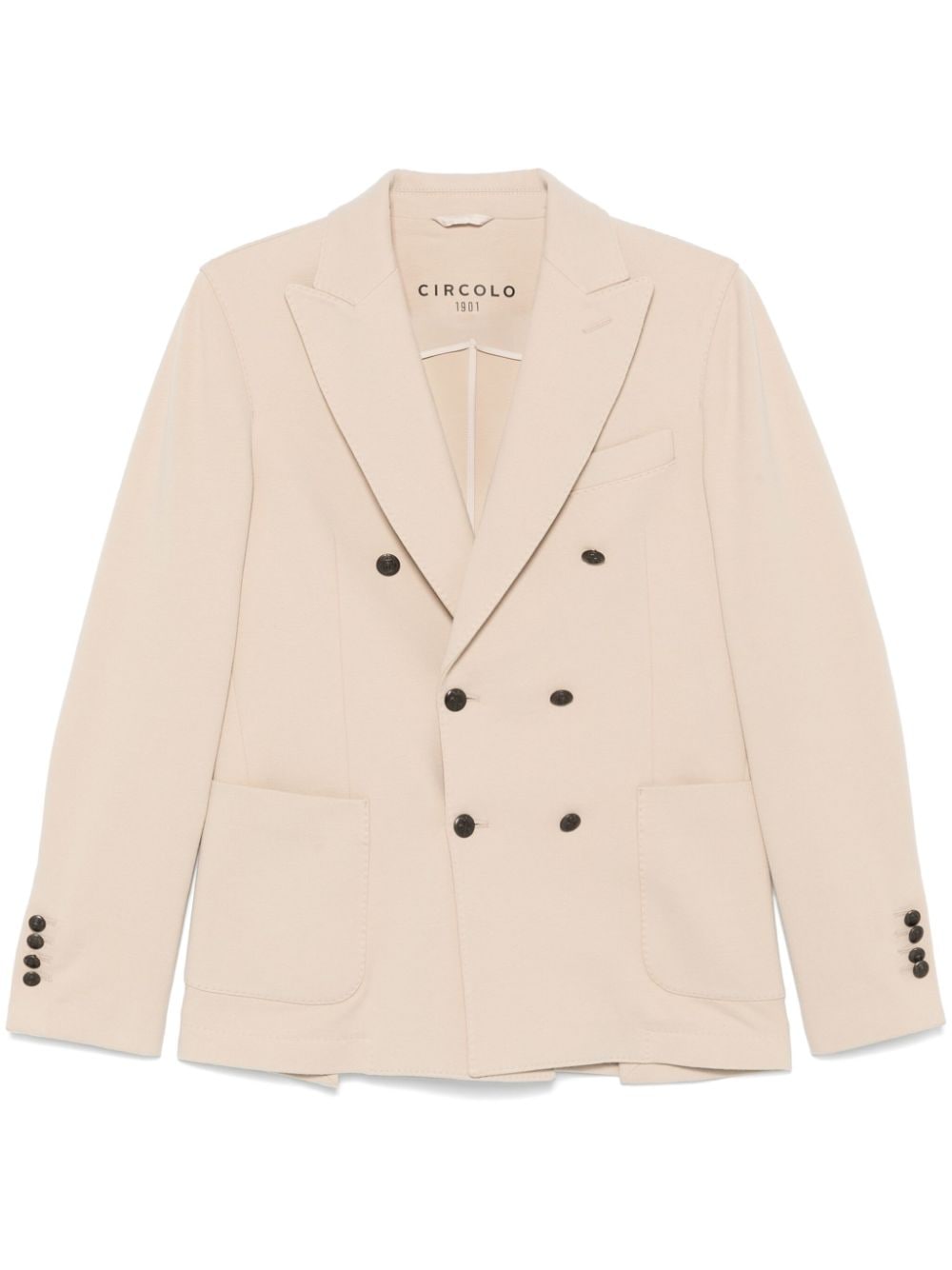 Circolo 1901 Vilten blazer Beige