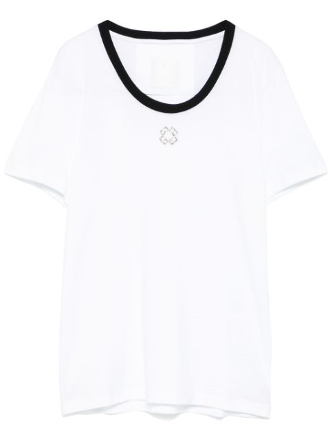 Givenchy crystal-embellished 4g T-shirt Women