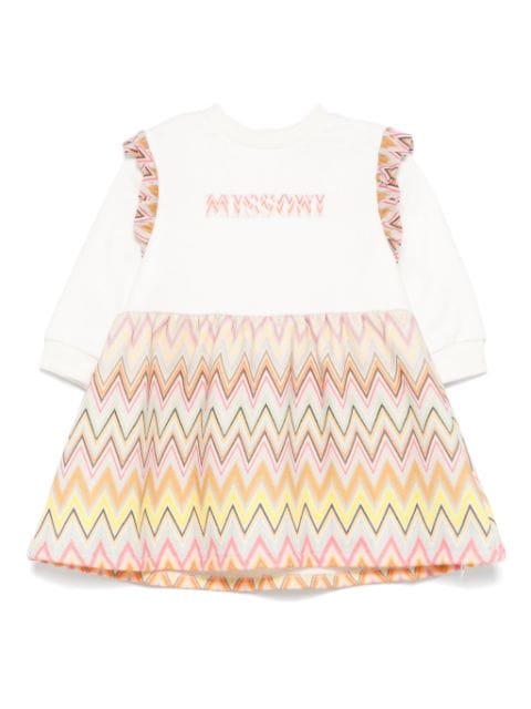 Missoni Kids zigzag-print dress