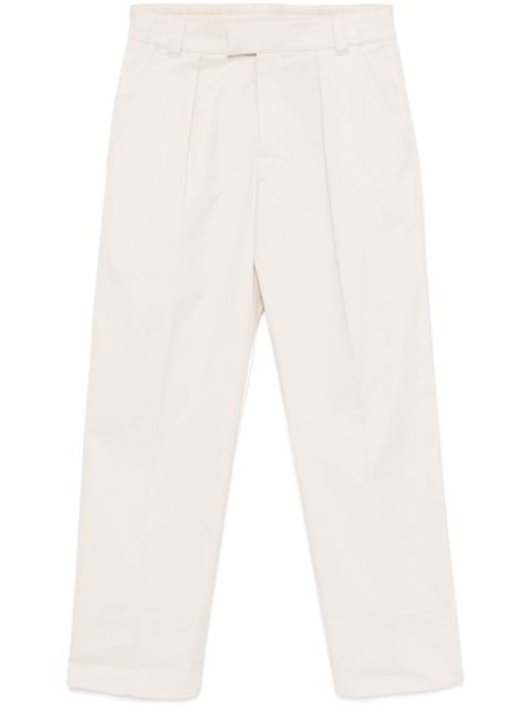 Moncler gabardine-weave trousers