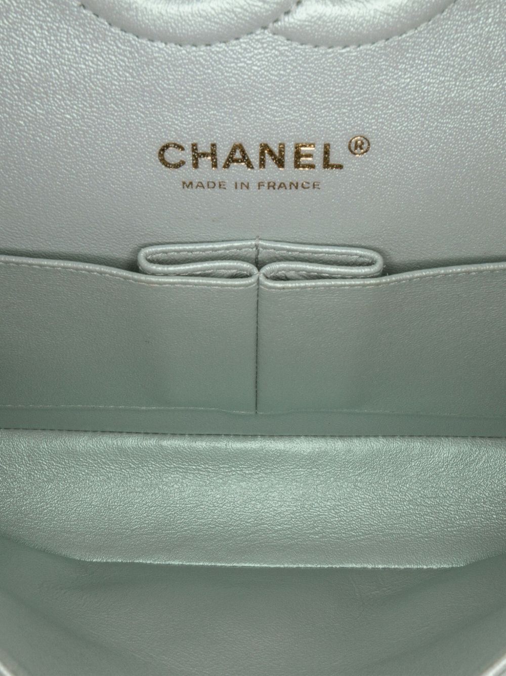 CHANEL Pre-Owned 2019 Medium Classic Iridescent Lambskin Double Flap shoulder bag WOMEN