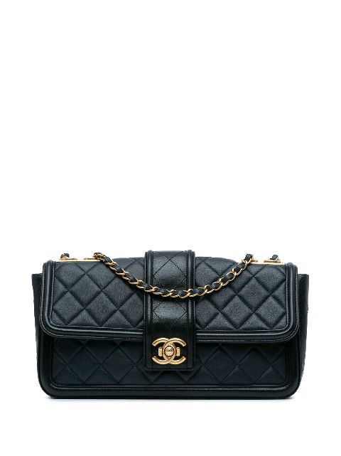 CHANEL Pre-Owned 2014-2015 Large Quilted Lambskin Elegant CC Flap shoulder bag WOMEN