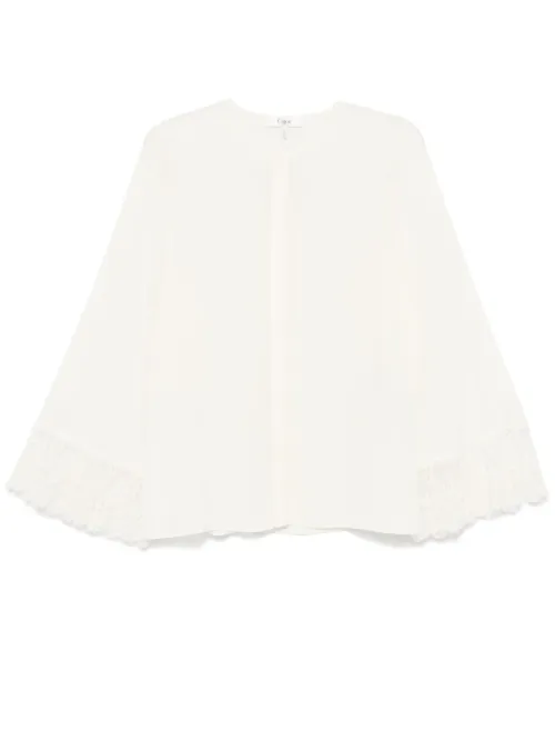 Blouse à design sans col - Chloé - Modalova