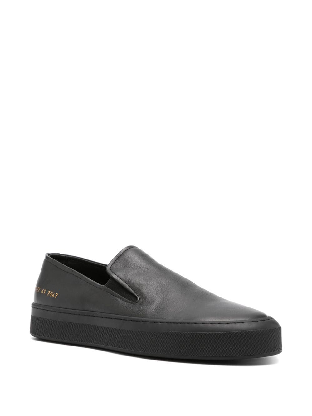 Common Projects Leren sneakers Zwart