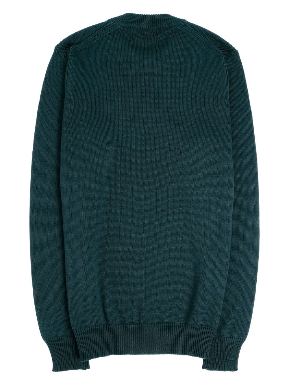 Roberto Collina crew-neck jumper - Groen