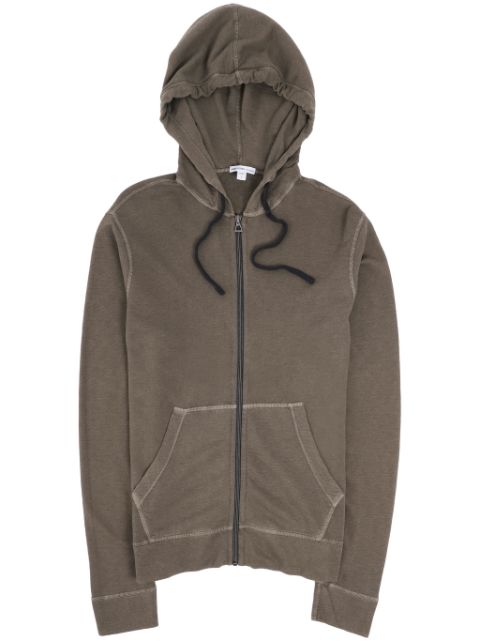 James Perse contrast-stitching hoodie