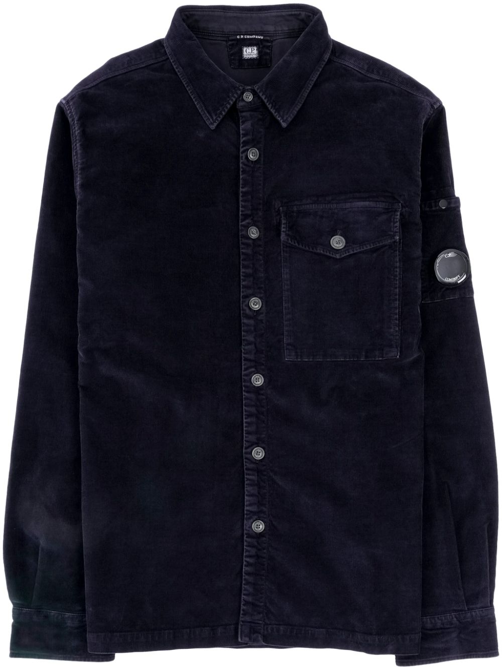 C.P. Company lens-detail shirt - Blue