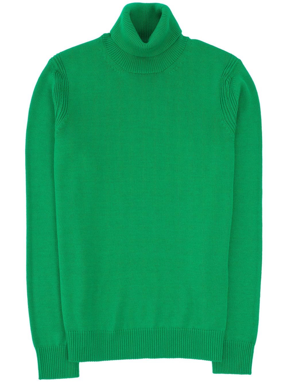 Shop Roberto Collina Roll-neck Jumper In 绿色