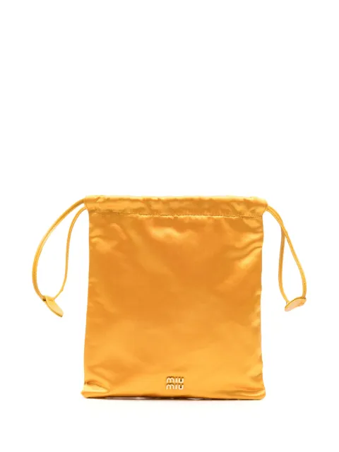 Miu Miu duchesse satin pouch