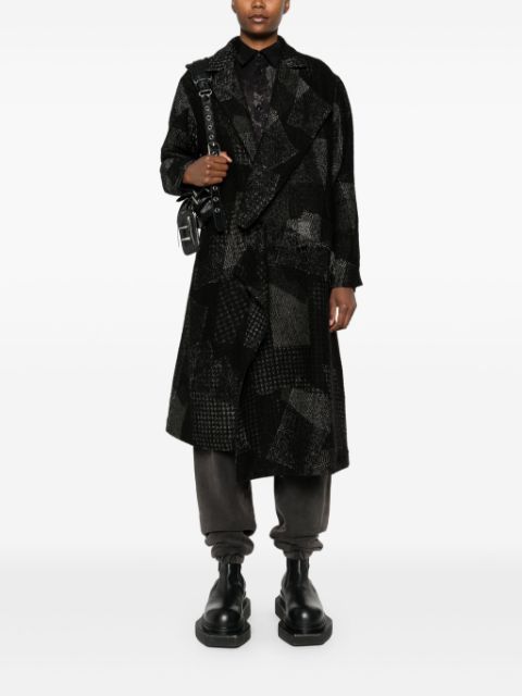 abstract-pattern coat