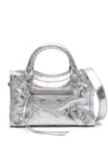 Balenciaga mini Le City tote bag - Silver