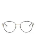 Gucci Eyewear round-frame glasses - Black
