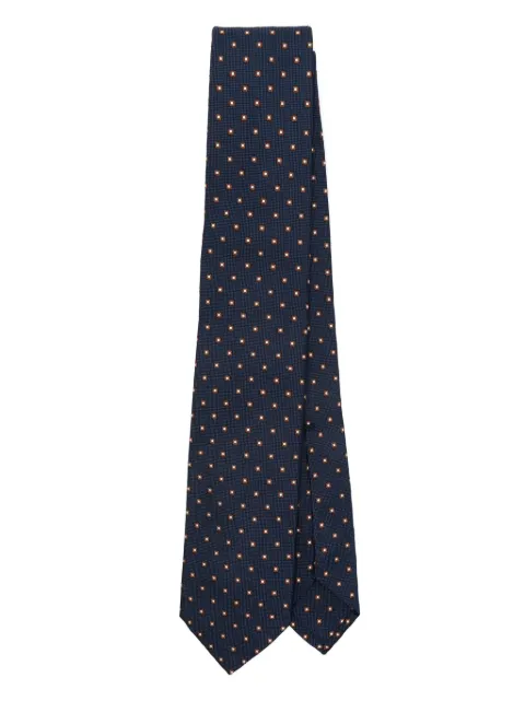 Barba graphic-print tie 