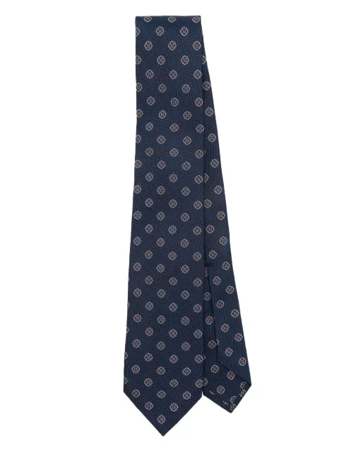 Barba floral-print tie