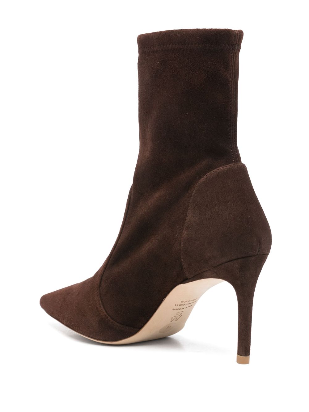 Stuart Weitzman 85mm Stuart ankle boots Brown