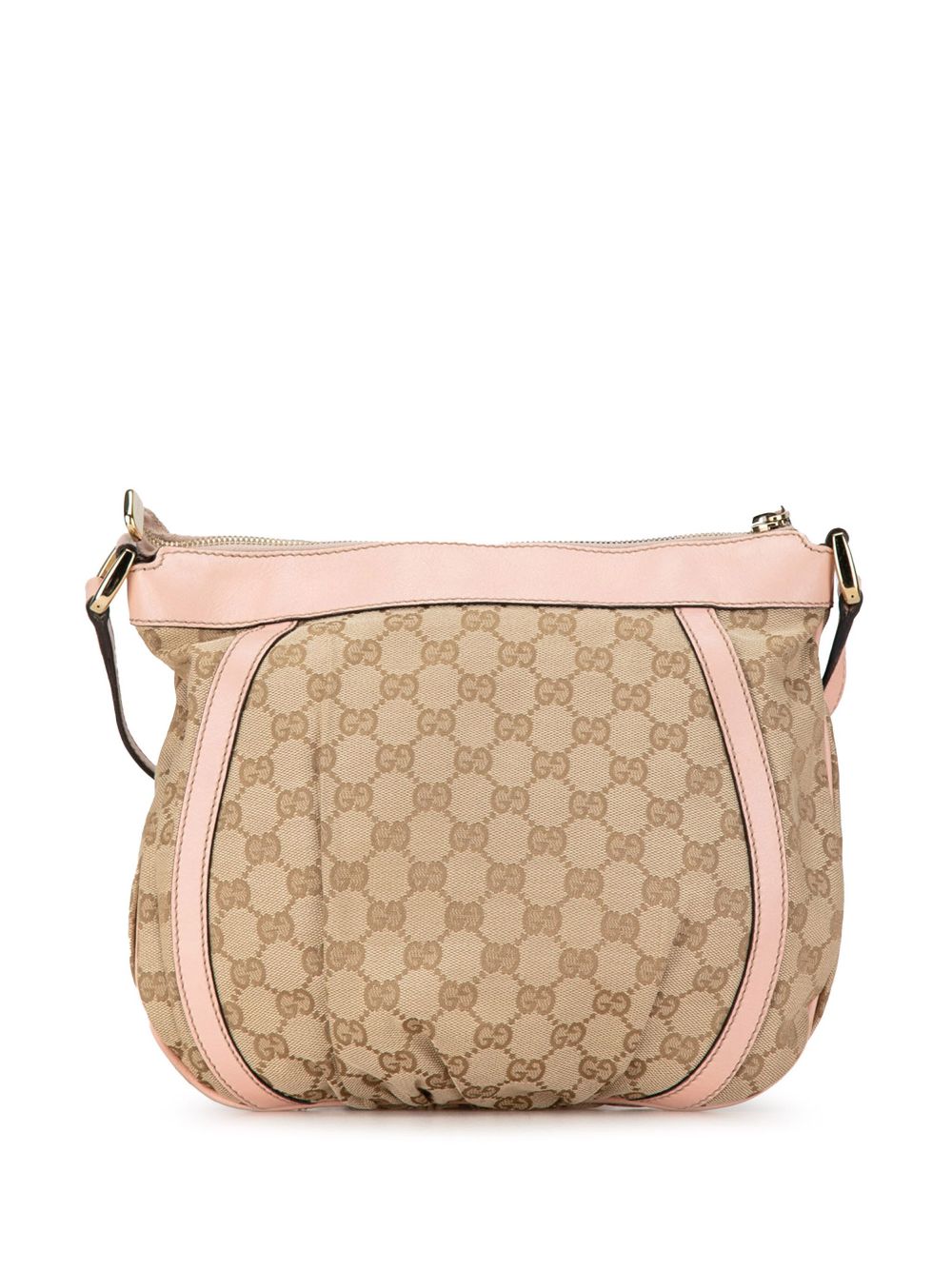 Gucci Pre-Owned 2000-2015 GG Canvas Abbey D Ring crossbody bag - Bruin