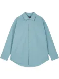 STUDIO TOMBOY long-sleeved shirt - Blue