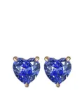 Anabela Chan 18kt gold vermeil mini sapphire stud earrings