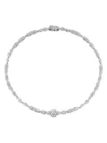 Anabela Chan 18kt white gold Spectra diamond necklace - Silver