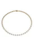 Anabela Chan 18kt yellow gold vermeil Nova Eternity diamond necklace