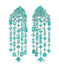 Anabela Chan 18kt white gold Paraiba Cascade earrings - Silver