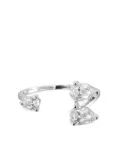 Anabela Chan 14kt white gold Orion floating-diamond ring - Silver