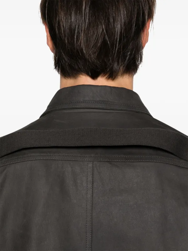 Rick Owens Brad ジャケット | グレー | FARFETCH JP