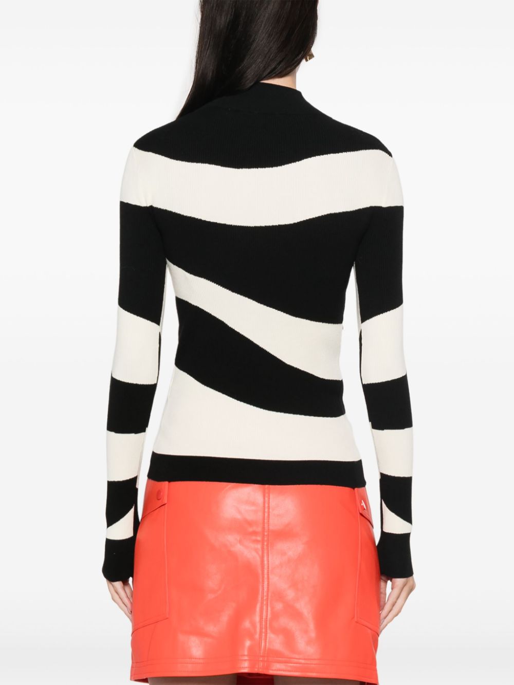 Shop Essentiel Antwerp Goose Sweater In Black