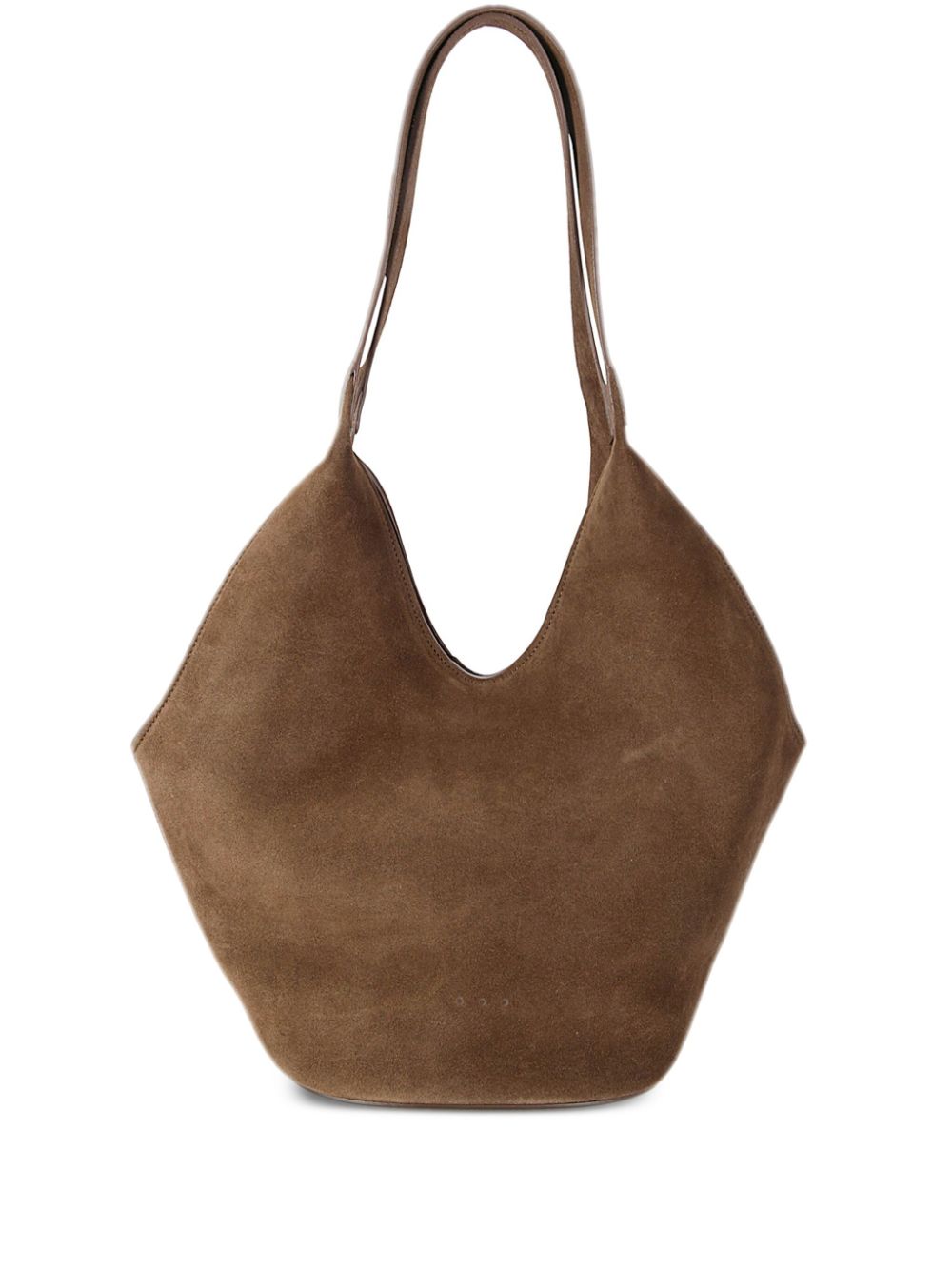 Aesther Ekme large suede tote bag - Brown