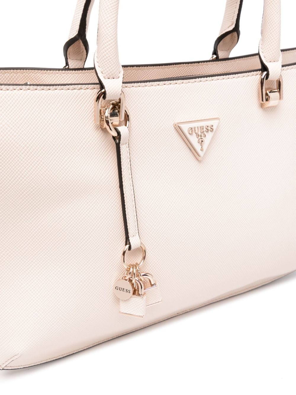 Shop Guess Usa Ilia Tote Bag In Neutrals