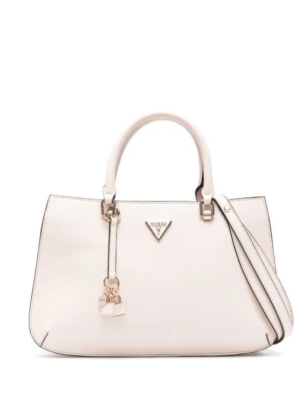 Guess white handbag sale