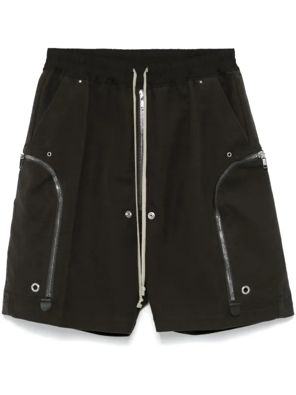Rick Owens Bauhaus Bela Shorts | Grey | FARFETCH SG