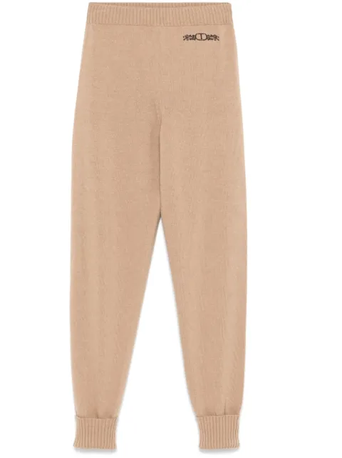 TWINSET logo-embroidered track pants