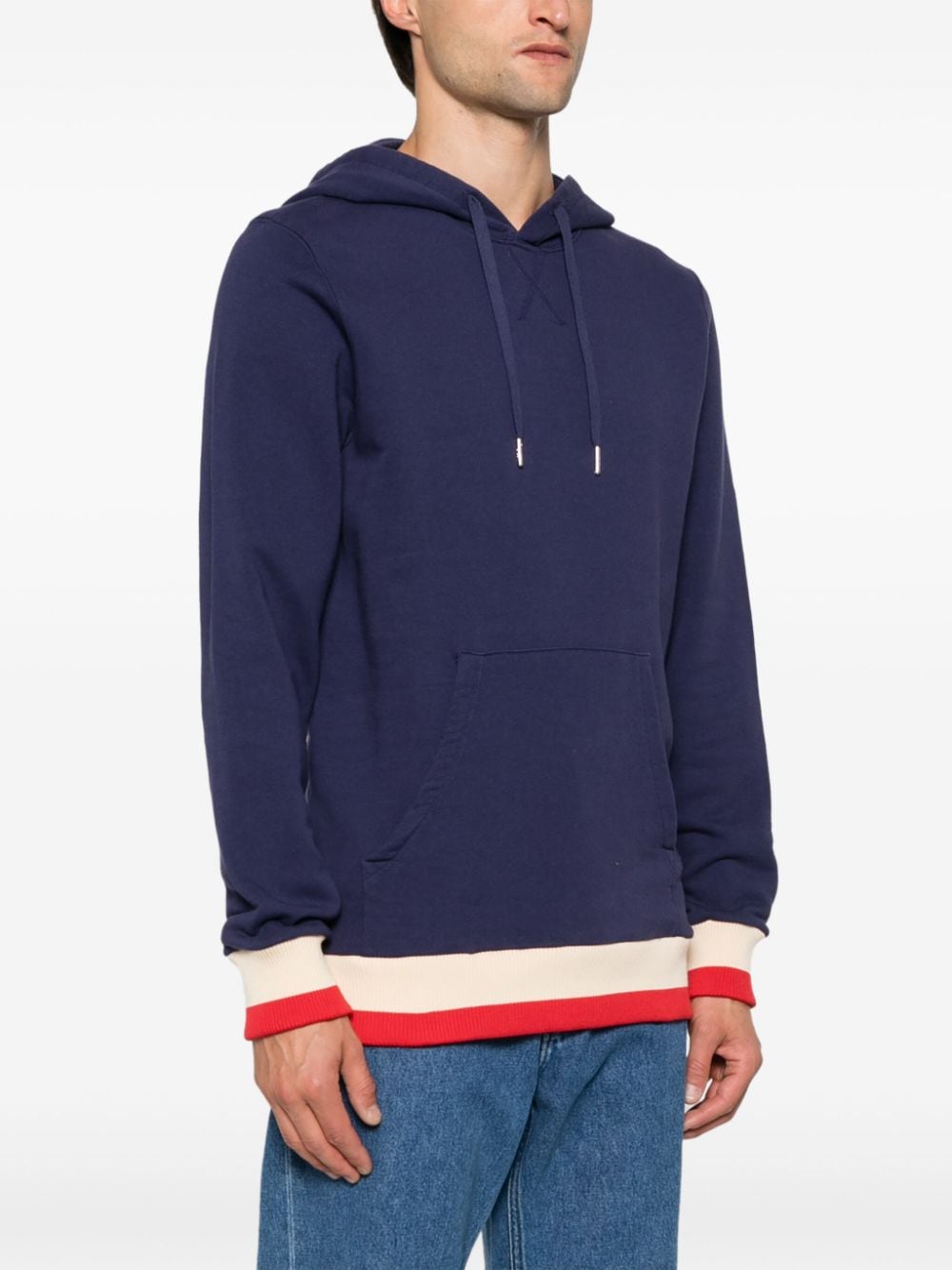 Shop Golden Goose Journey M's Hoodie In Blue