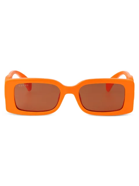 Gucci Eyewear نظارة شمس بإطار مستطيل