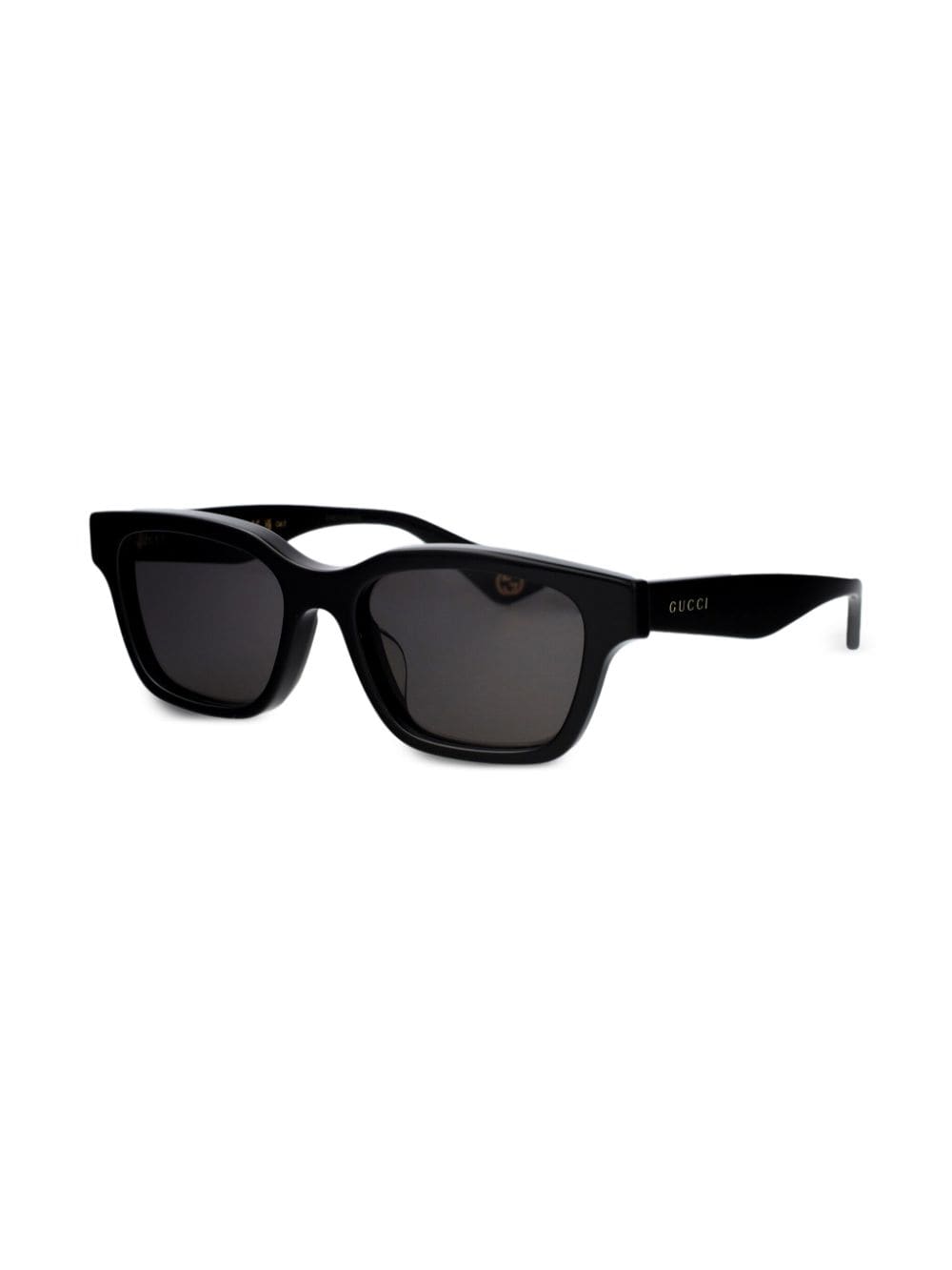 Shop Gucci Printed Square-frame Sunglasses In Schwarz