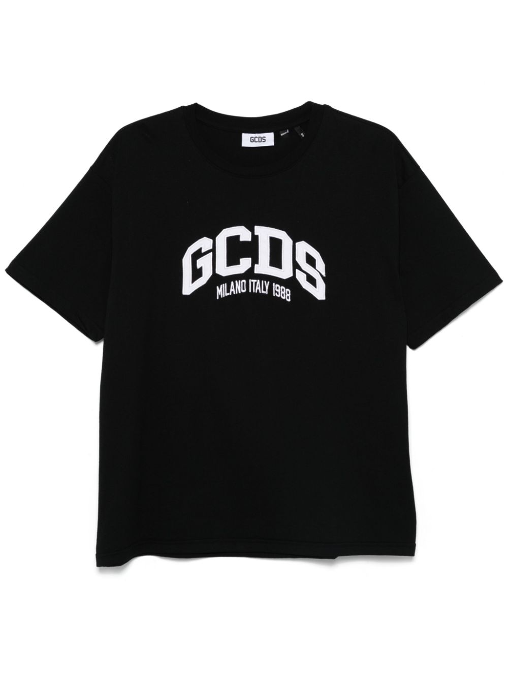 Shop Gcds Logo Lounge T-shirt In Black