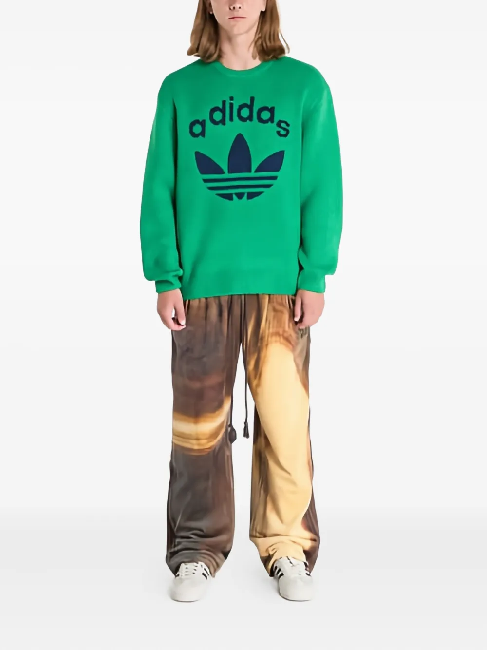 Adidas Originals 70's trui - Groen