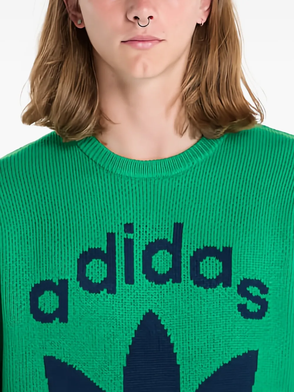 adidas Originals 70's trui Groen